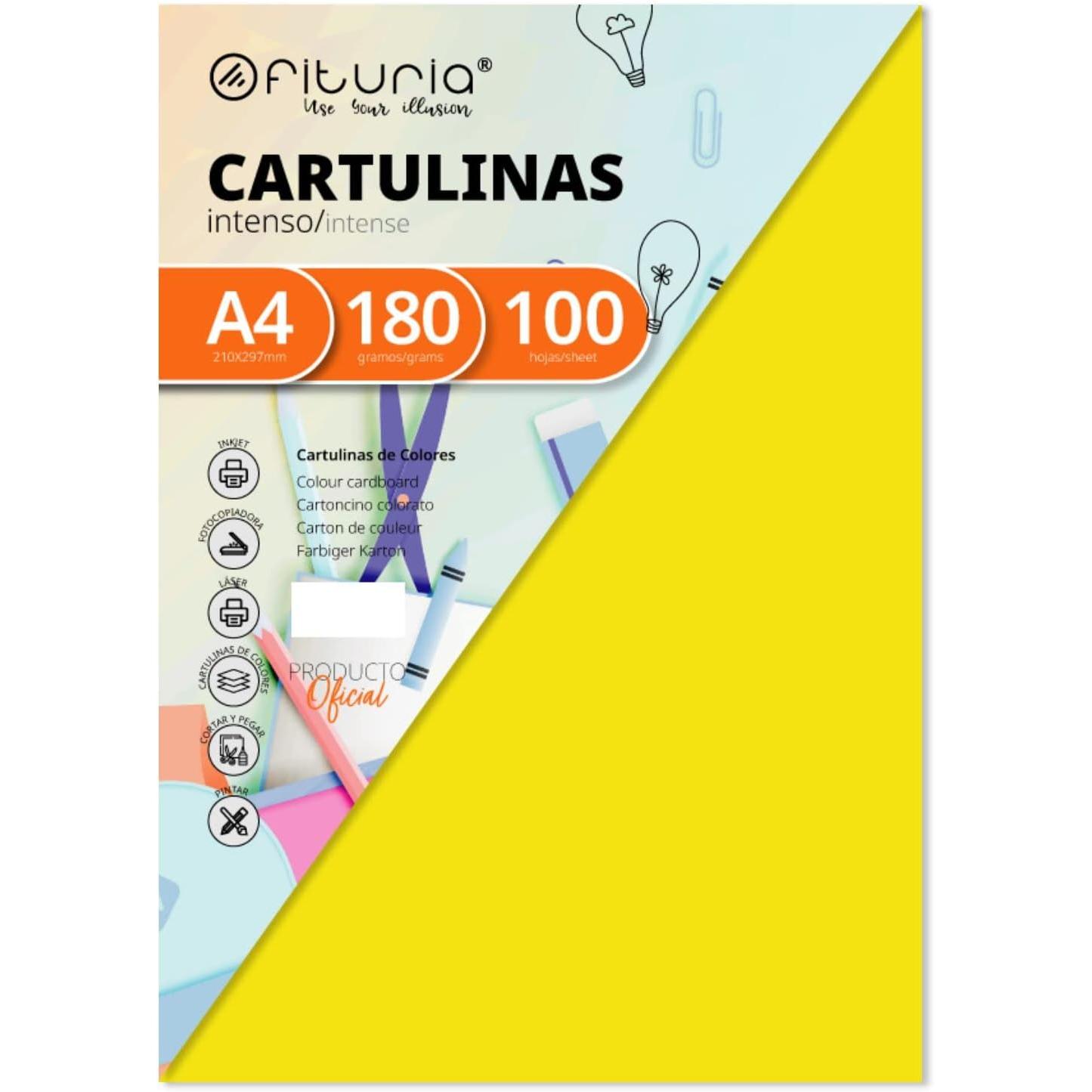 Packs Cartulinas Varios Colores Tamaño Variables - Ofituria