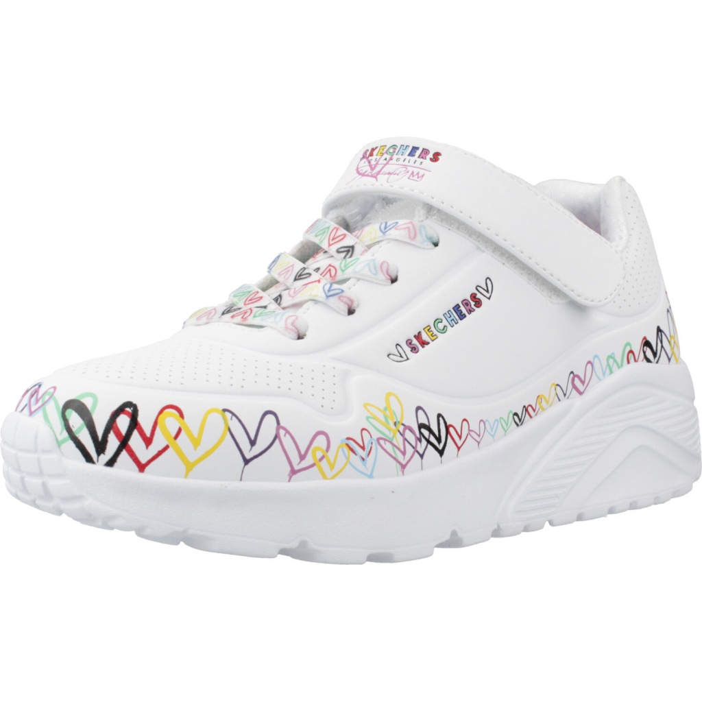 Zapatillas Niña Marca Skechers Modelo Uno Lite Heart Craze
