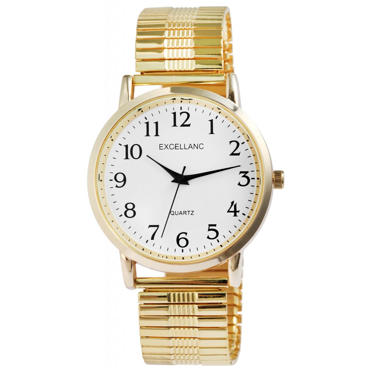 Reloj Excellanc® Hombre com Bracelete em Aço Inoxidável