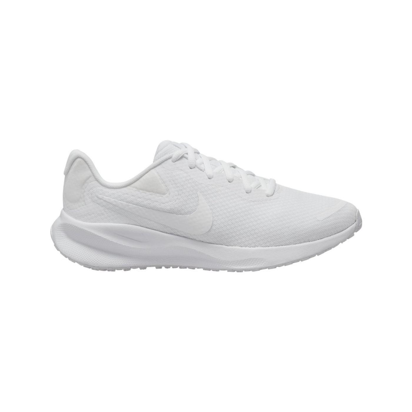 Zapatillas nike revolution 7 blanco de mujer.