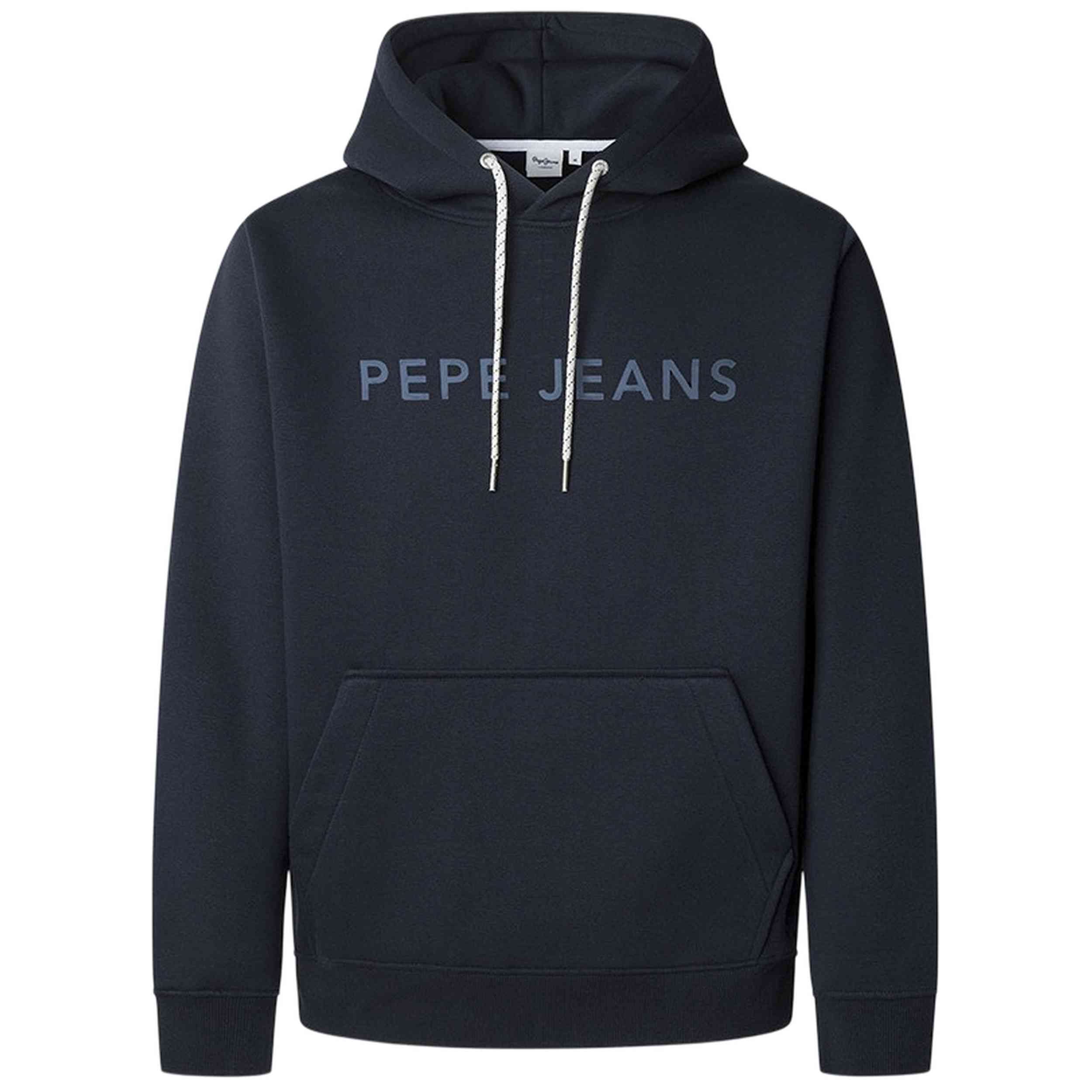 Sudaderas Y Jerseis Pepe Jeans modelo Pm5800256-594 Jefferson Hoodie Big Logo en color Azul
