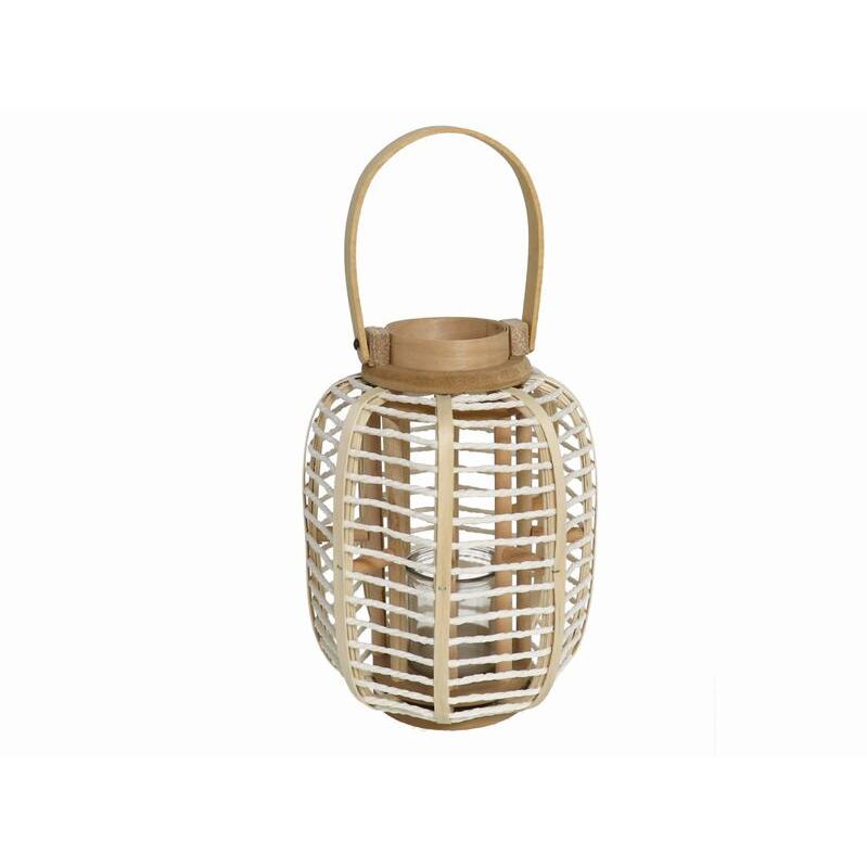 Gerimport Portavelas Elegante con Vaso Cristal Criss 28 X 22 Cm - Velas y Candelabros