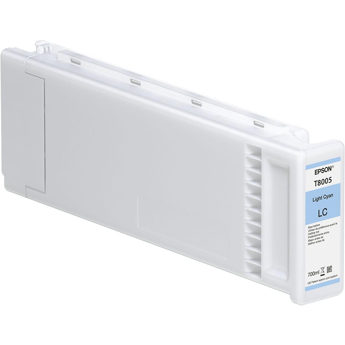 Epson - Cartucho de tinta C13T800500 compatible con impresoras Epson, 700 ml, resistente al agua y decoloración, ideal para fotografías y documentos