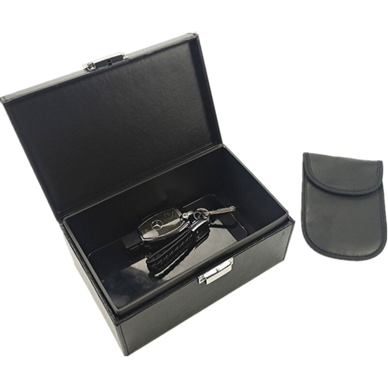 CA Caja Faraday extragrande Sollbry para llaves de coche, antirrobo, para guardar llaves de seguridad (19 x 127 cm)
