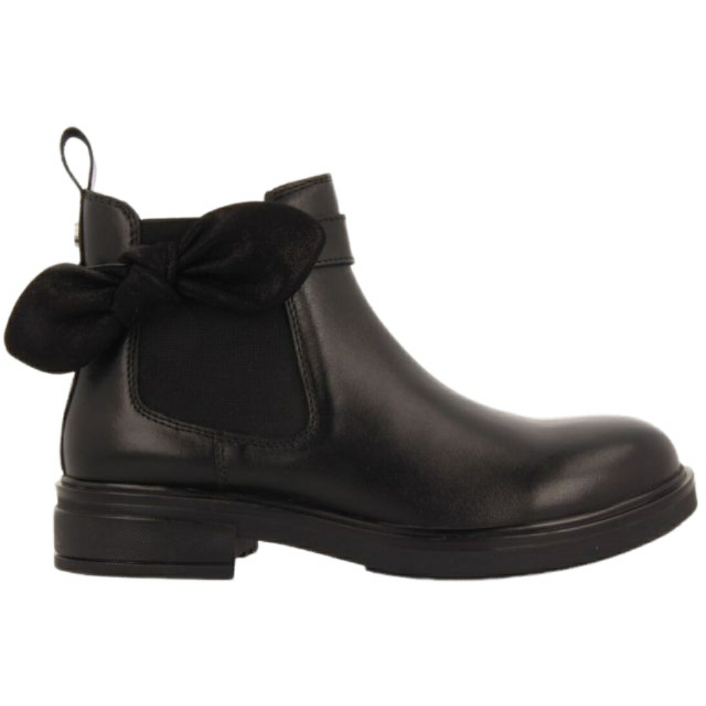 Botines de Piel para niño y niña lazo GIOSEPPO