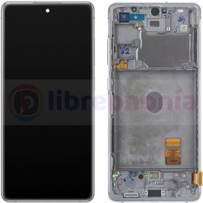 Pantalla Original para Samsung Galaxy S20 FE 5G G781 (GH82-24214B, GH82-24215B) Blanco Service Pack