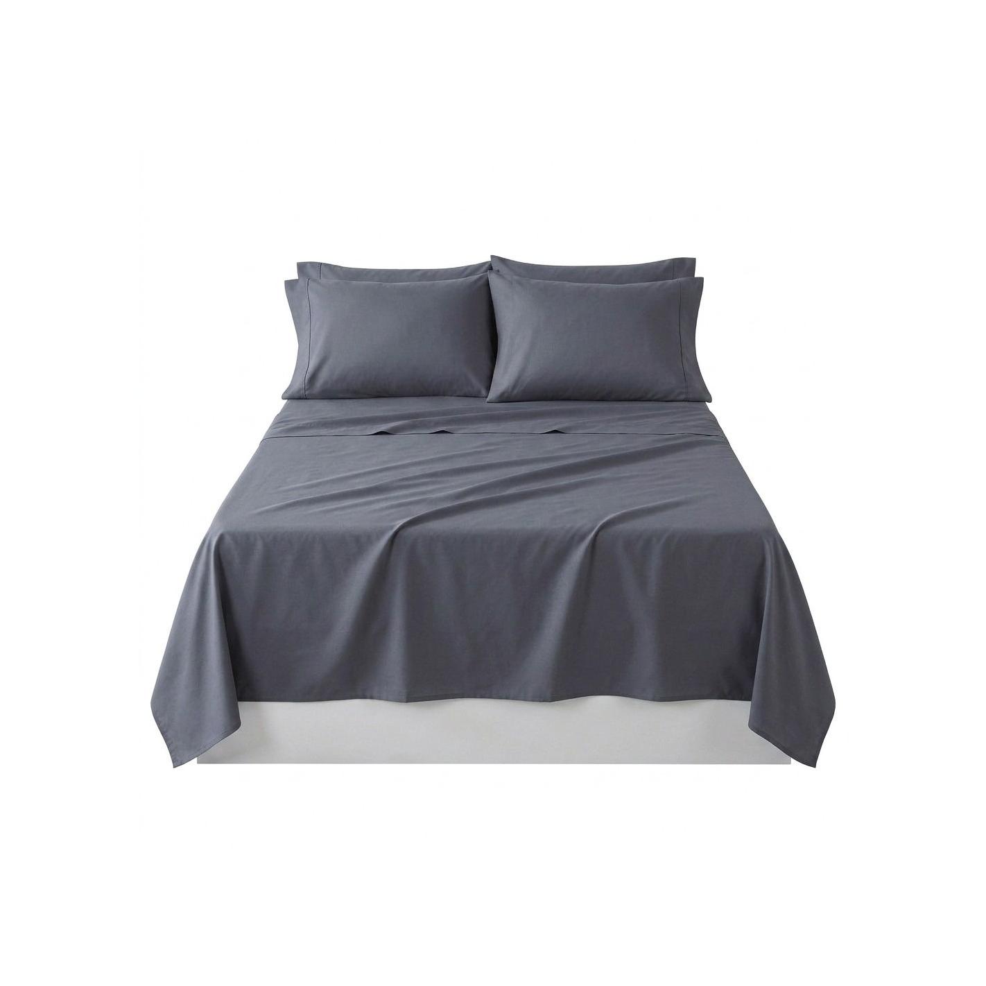Todocama - Juego de Sábanas Microfibra para Cama - Bajera, Encimera y Dos Fundas Almohada.