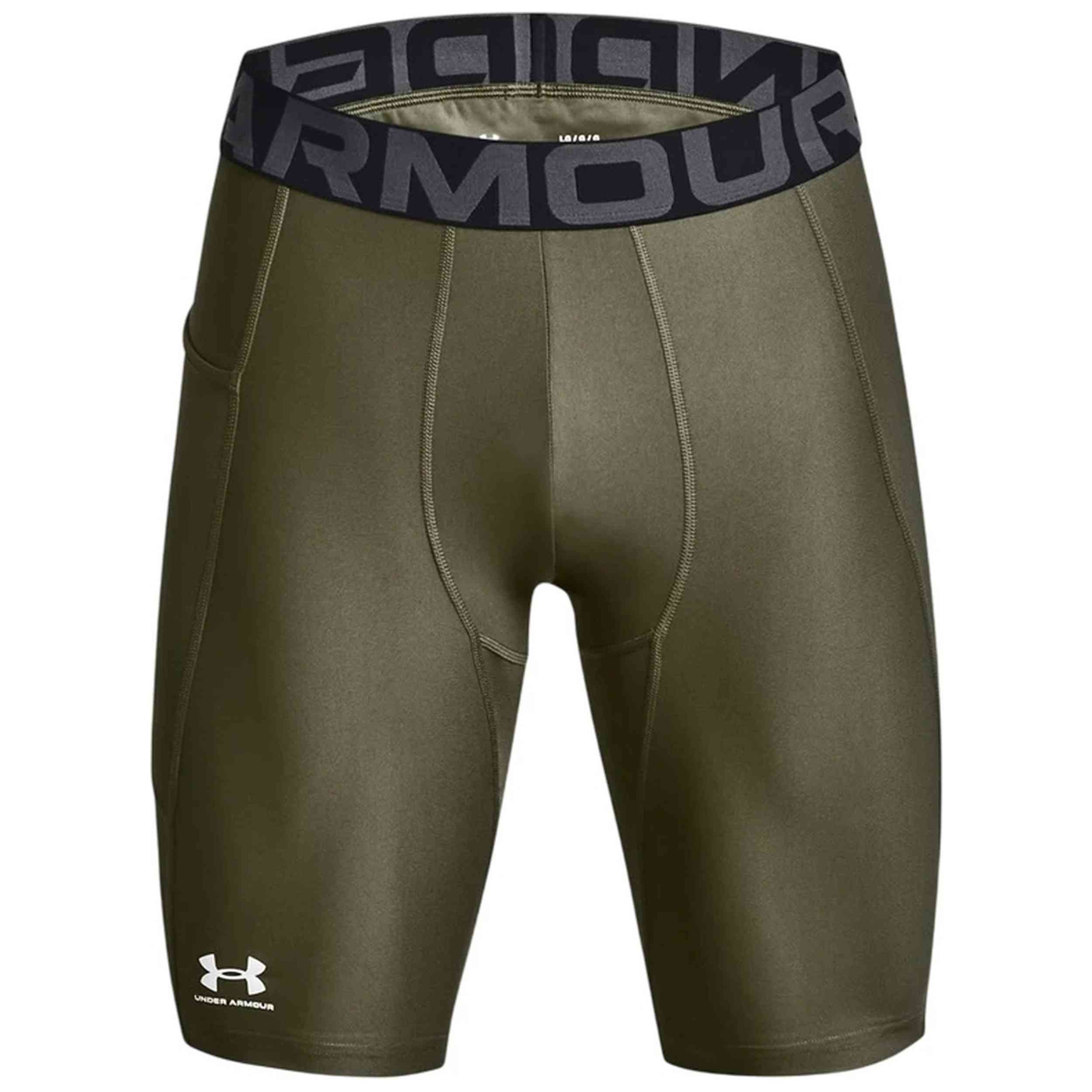 Pantalon Corto Under Armour modelo HeatGear Armour para Hombre en color Verde