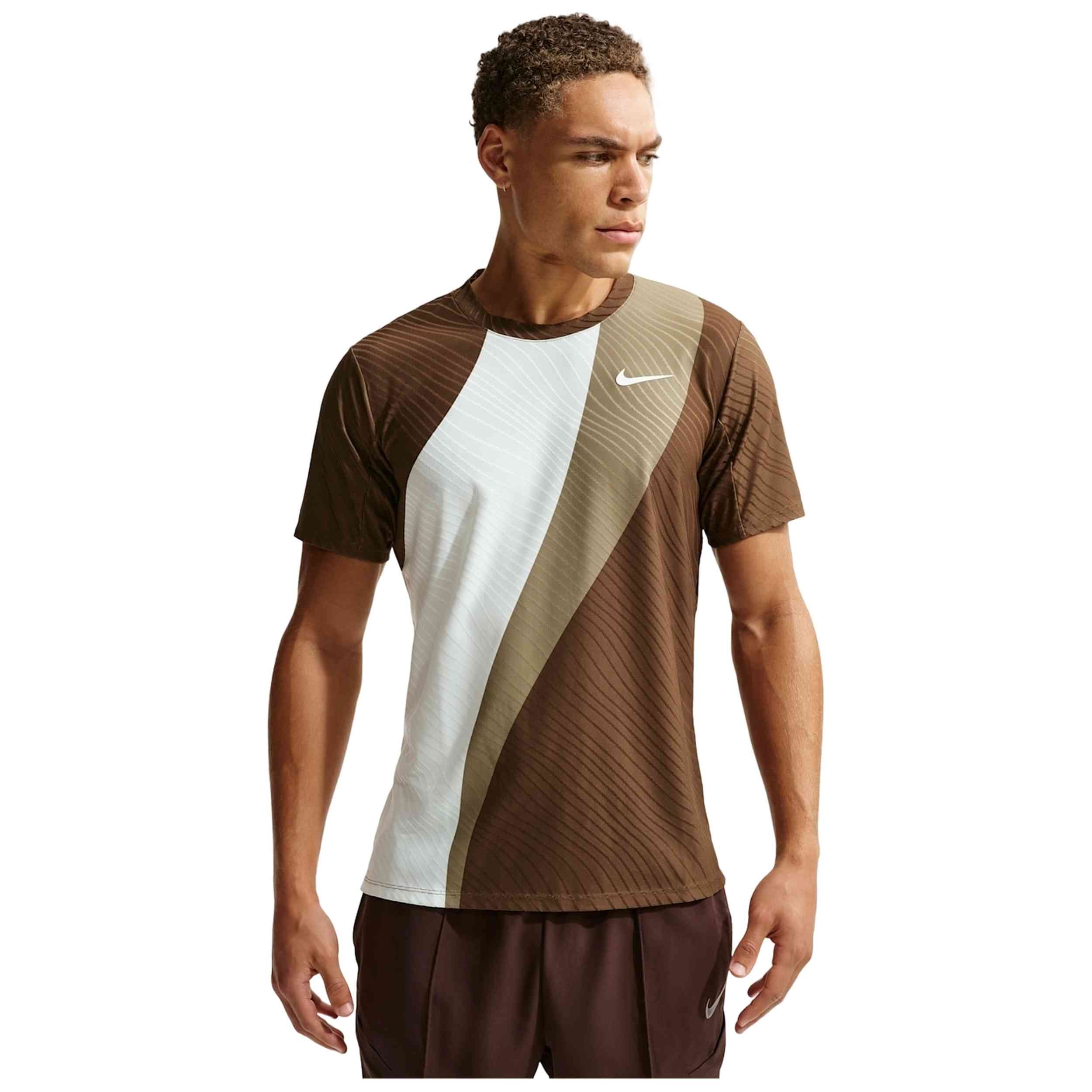 Camiseta Slam  Dfadv Top Mb Nike en color Blanco