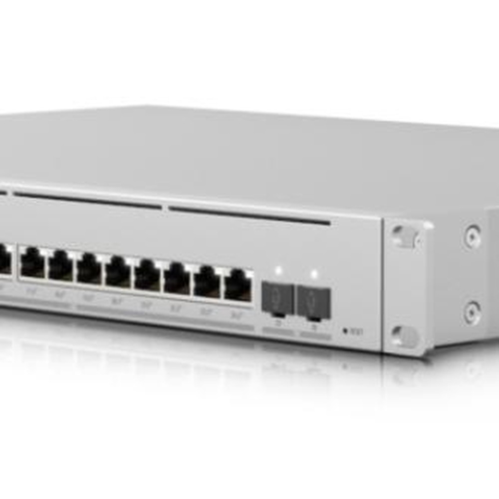 Ubiquiti - Switch gestionado L3 USW-Enterprise-24-PoE con 24 puertos Gigabit Ethernet e 2 módulos SFP+ capacidad 124 Gbps PoE+