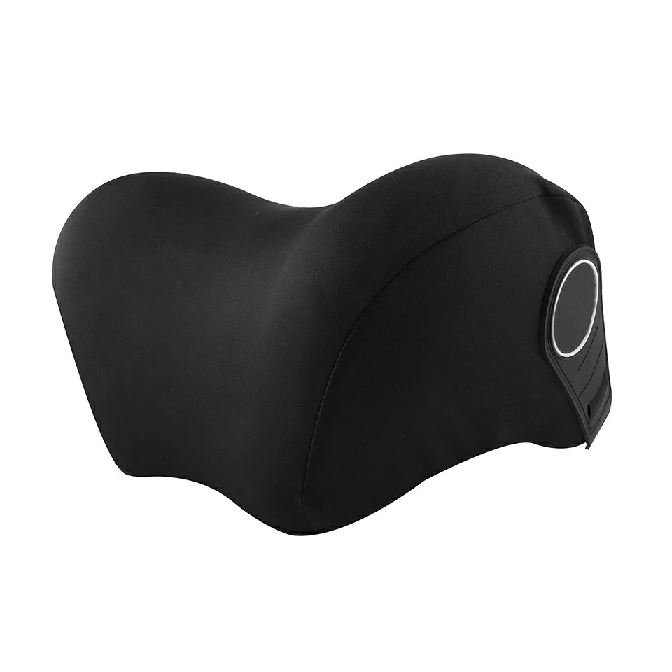 🥇ENERFERO-Almohada cervical para coche de espuma viscoelástica,Cojín ergonómico para reposacabezas de asiento de coche, comodidad y soporte para las vértebras cervicales, transpirable y duradero