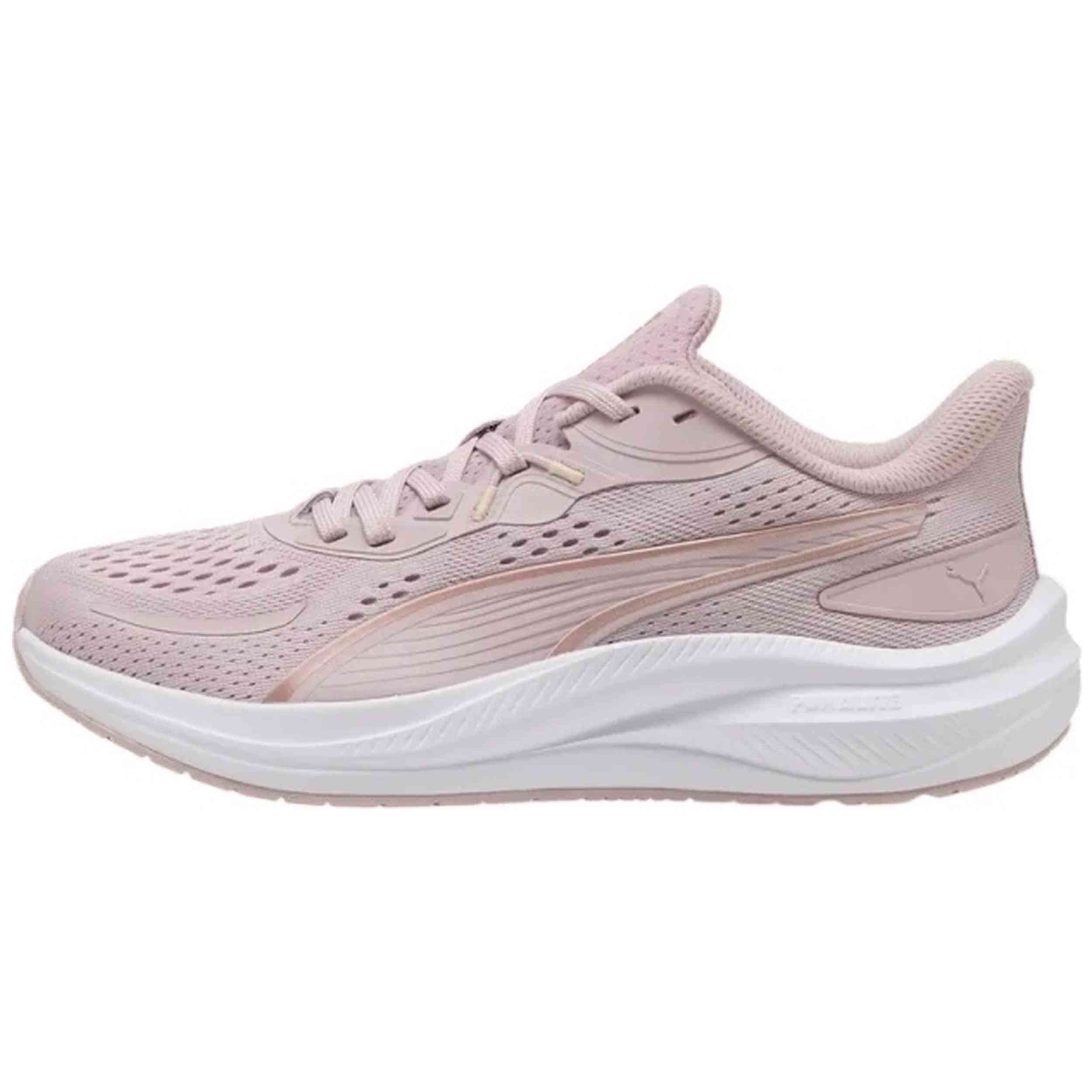 Zapatillas De Running Puma modelo Velocity Nitro "Misty Pink-Rose Gold-PUMA White-Buttercream" para Mujer en color Rosa