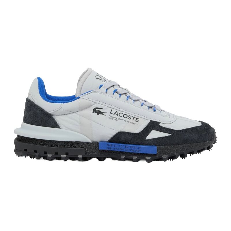 Zapatillas Lacoste Grises Elite Active 12 Dark Grey Cómodas y Ligeras