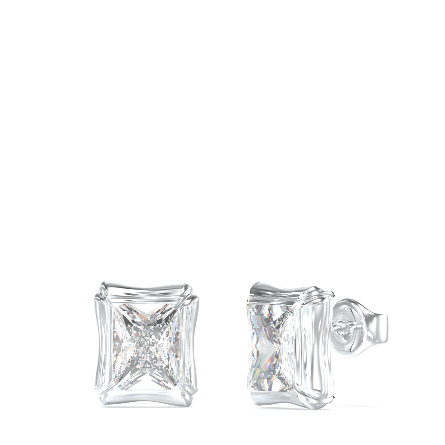 Guess Pendientes de acero JUBE05174JWRHT-U , para Mujer