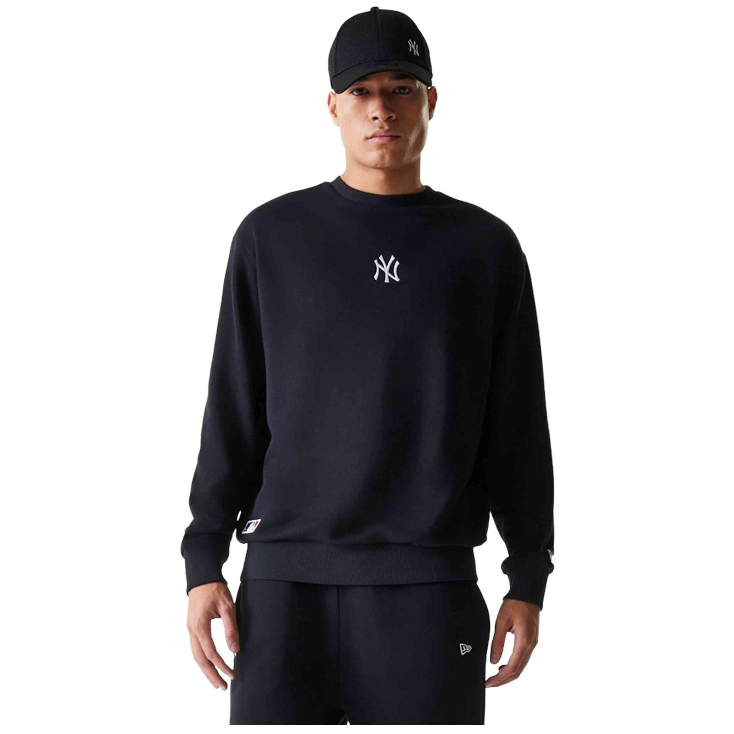 Sudadera New Era modelo NOS MLB LE MIDI CREW BB NEYYAN BLK para Hombre en color Negro