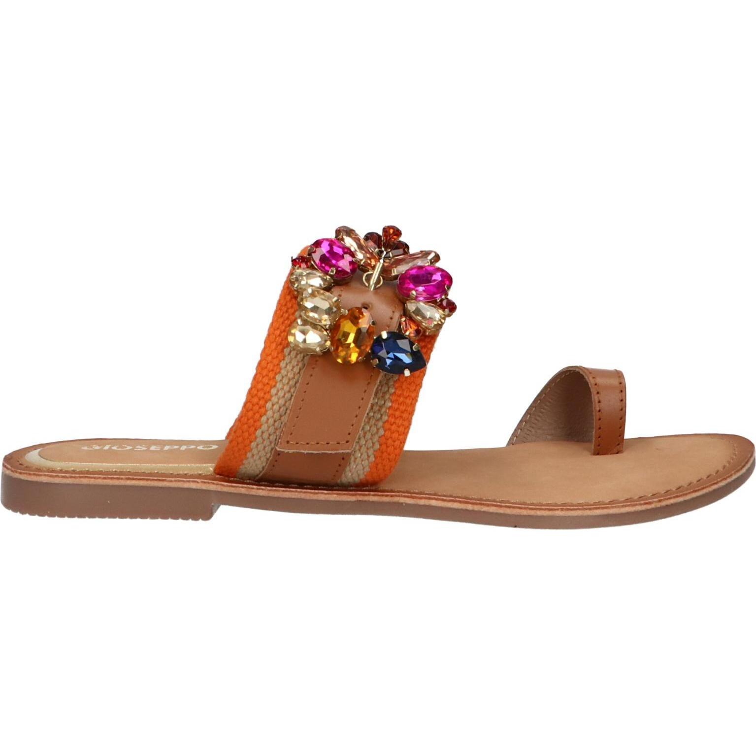Sandalias Mujer GIOSEPPO 48338 CUERO | Cómodas y Antideslizantes