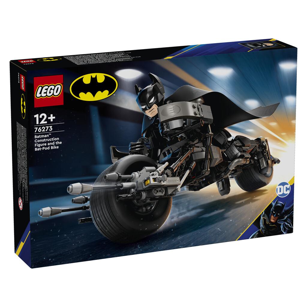 Lego Batman Figura para Construir Batman y Moto Bat-Pod 76273