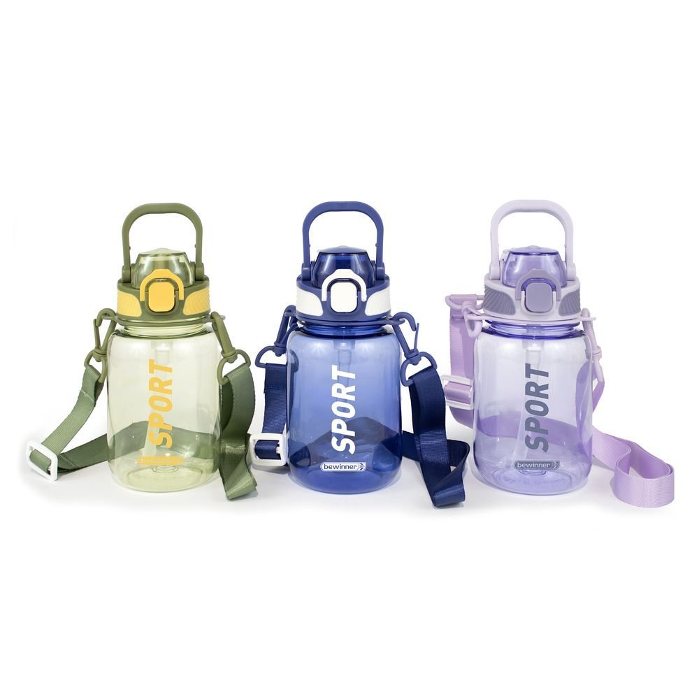 BEWINNER BOTELLA SPORT COLGADOR 600ML BEWINNER SURTIDO BEWINNER SPORT 9x8x17 Cms.