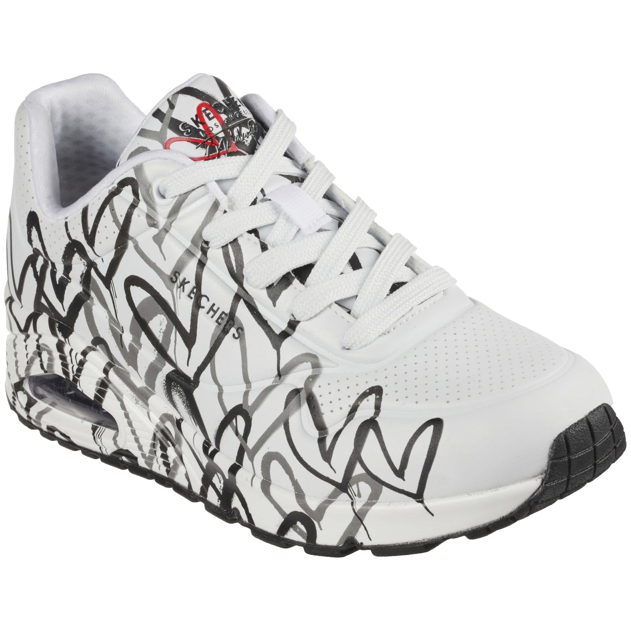 Zapatillas Skechers modelo 155507-WBGY para Mujer en color Blanco