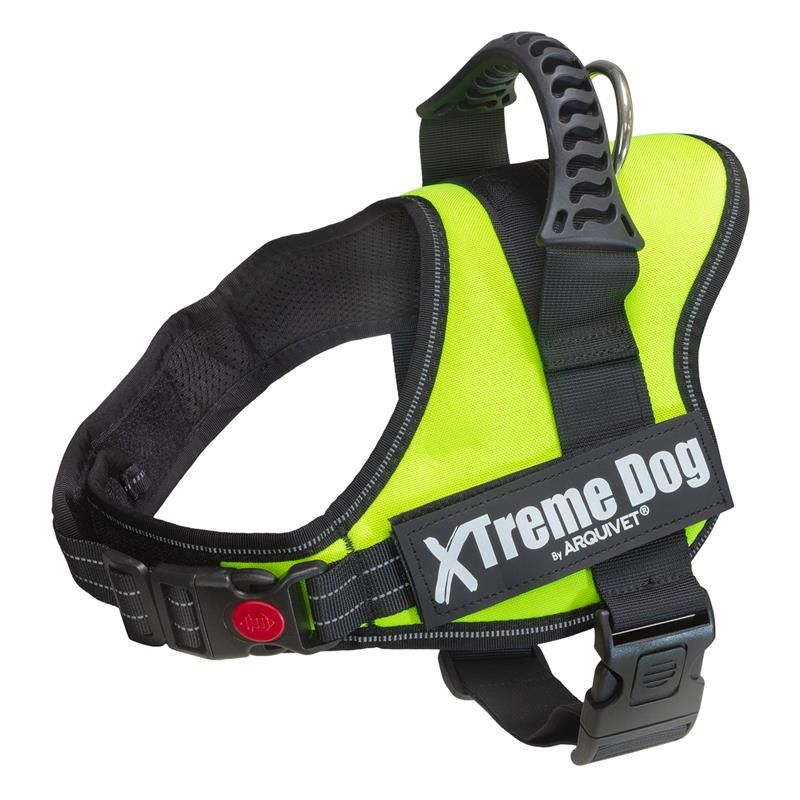 Arnés Xtreme Dog Verde Neón para Perros  Resistente