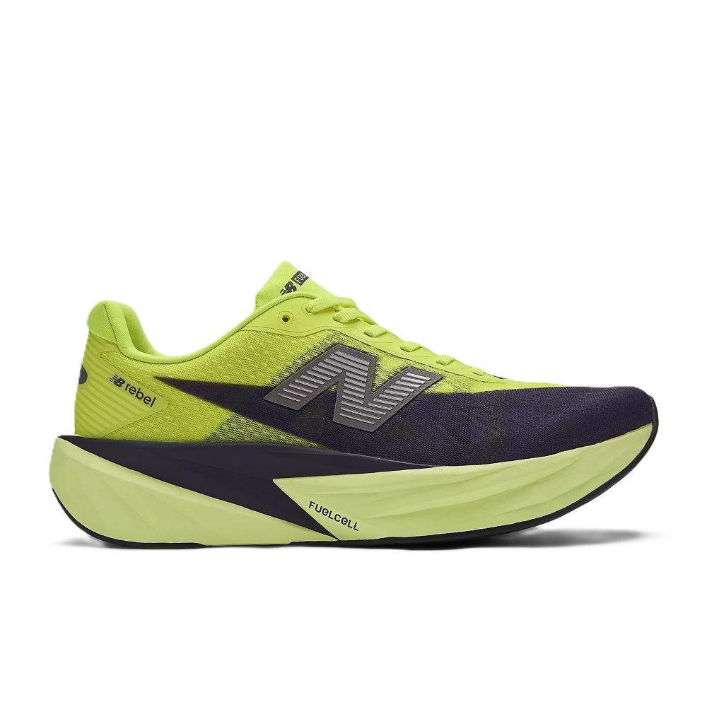 New Balance - Zapatillas running FuelCell Rebel v5 para hombre, ligeras y reactivas con tecnología FuelCell y empeine de malla transpirable