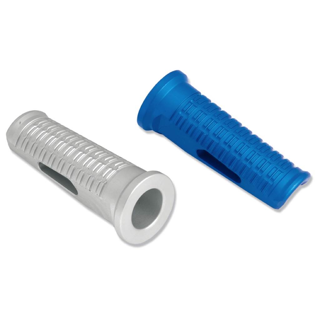 Juego Apoyos Estriberas Reposapies Aluminio Sin Soporte 922AZ