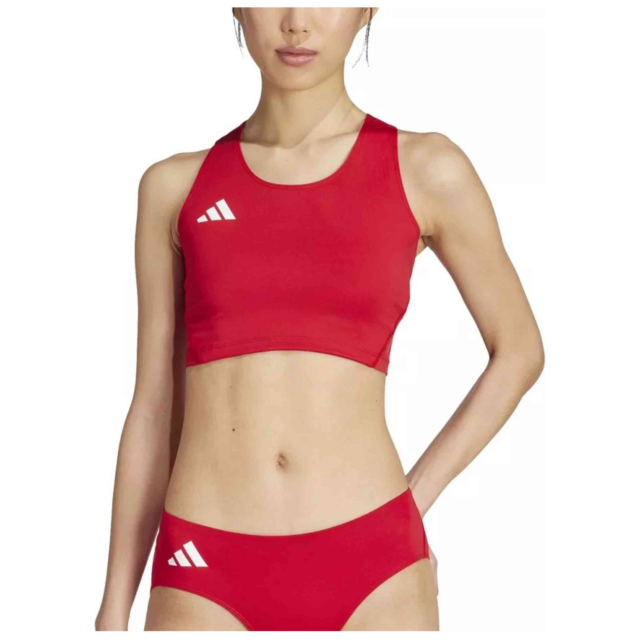 Top Adidas modelo IY5509 para Mujer en color Rojo