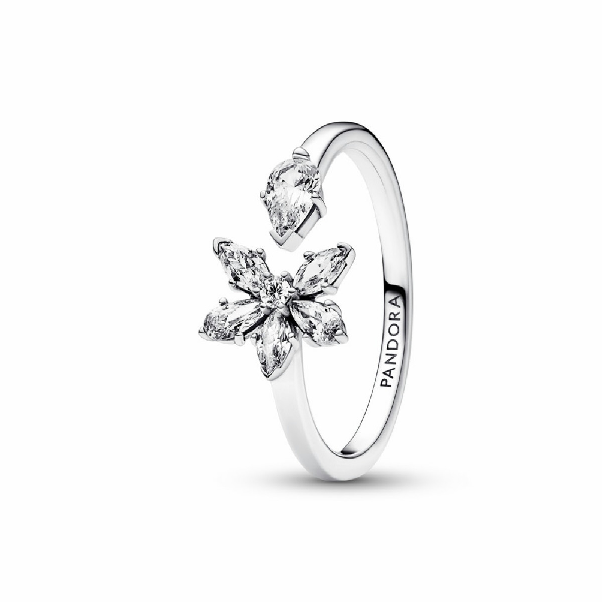 Anillo Pandora Herbolario Brillante 192611C01