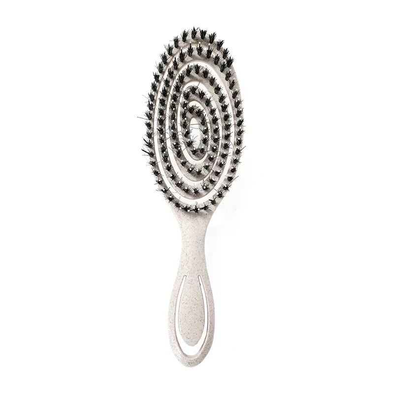 TK Cepillo De Pelo Para Masaje Y Desenredar Nylon Herramienta De Peluquería Para Cabello Rizado Uso En Salón De Belleza