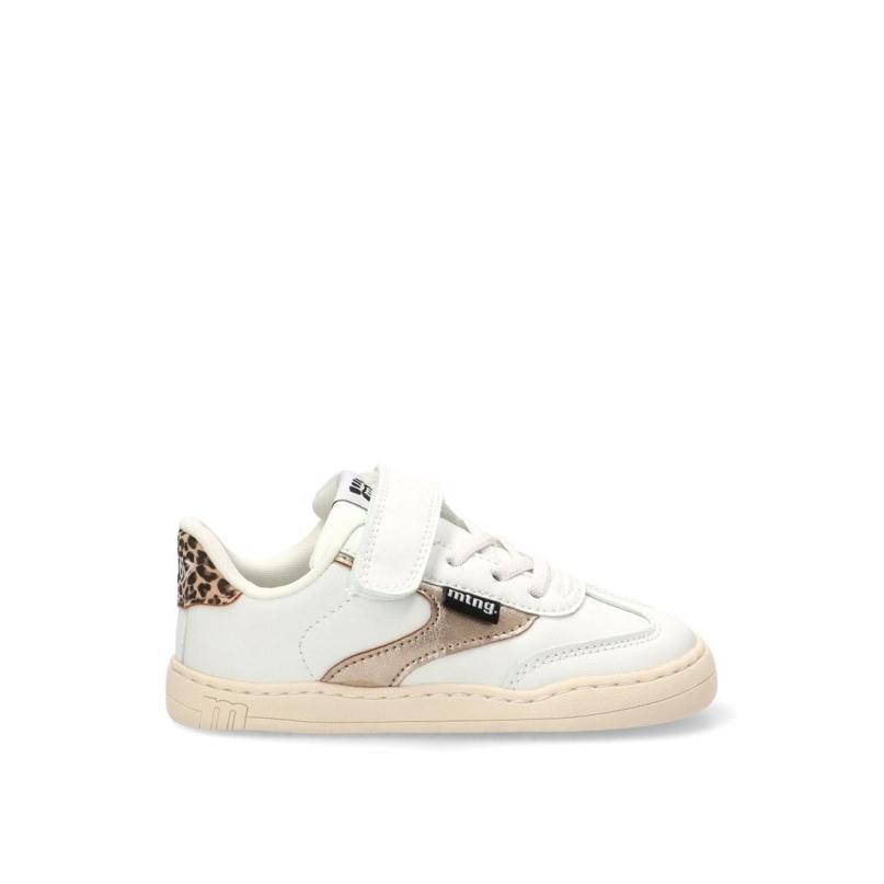 Zapatillas Respetuoso/barefoot Mustang Kids - Niña - Suela Plana - Modelo 48953 - Color Oro