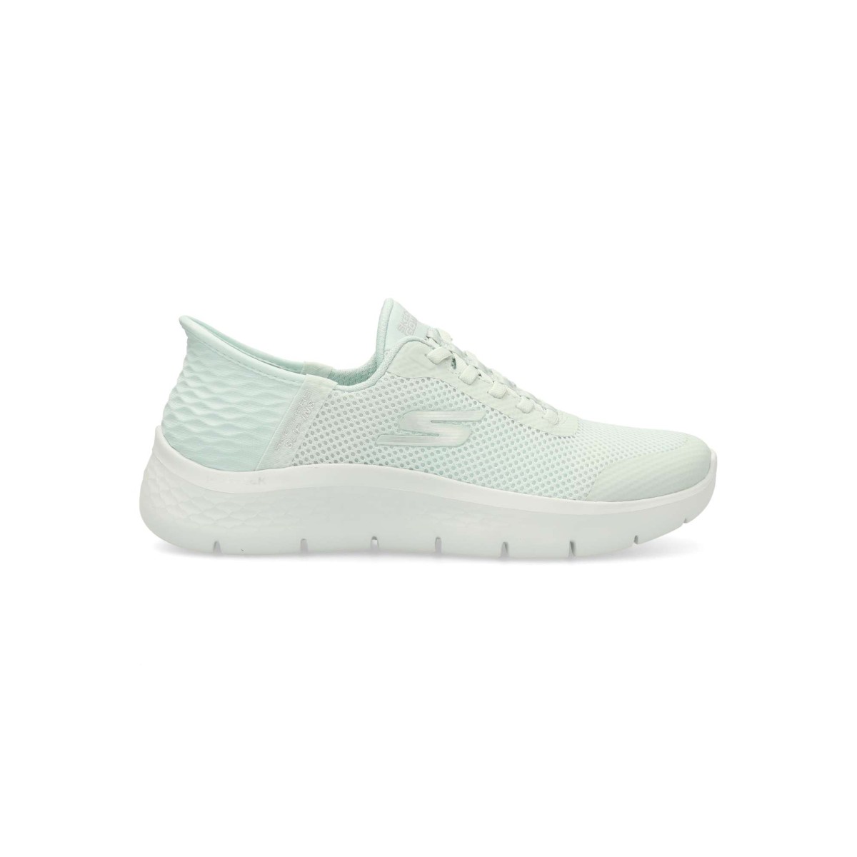 Skechers - Zapatillas Slip-ins GO WALK Flex Grand Entry para mujer con amortiguación ULTRA GO, plantilla Air-Cooled Memory Foam y Heel Pillow