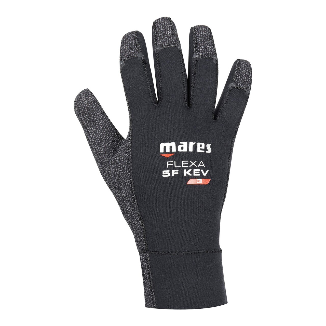 Guantes De Buceo De Neopreno De Cinco Dedos Con Refuerzo De Flexa 5F 3Mm Kev 412735XXL