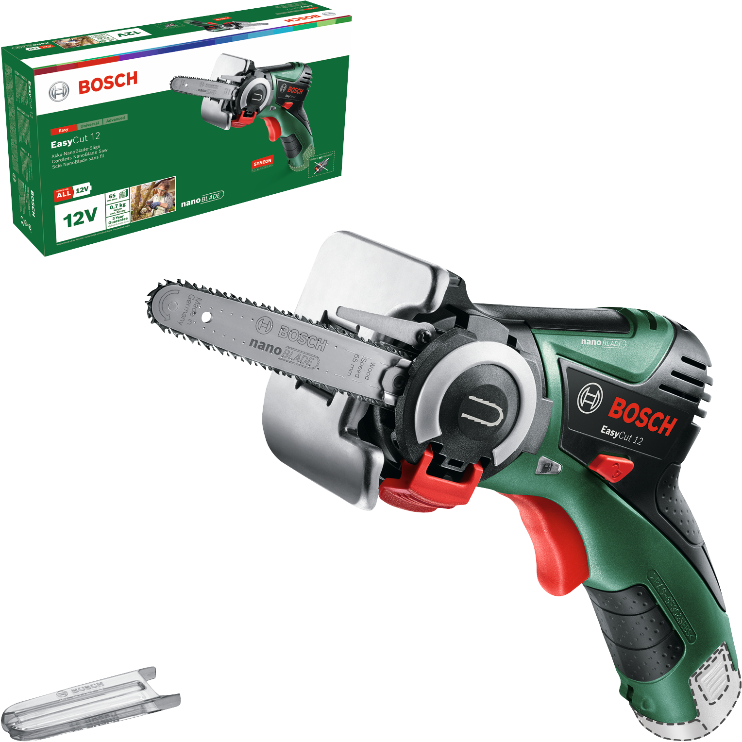 BOSCH 06033C9001 Sierra a batería NanoBlade EasyCut 12 (Sin batería ni cargador)