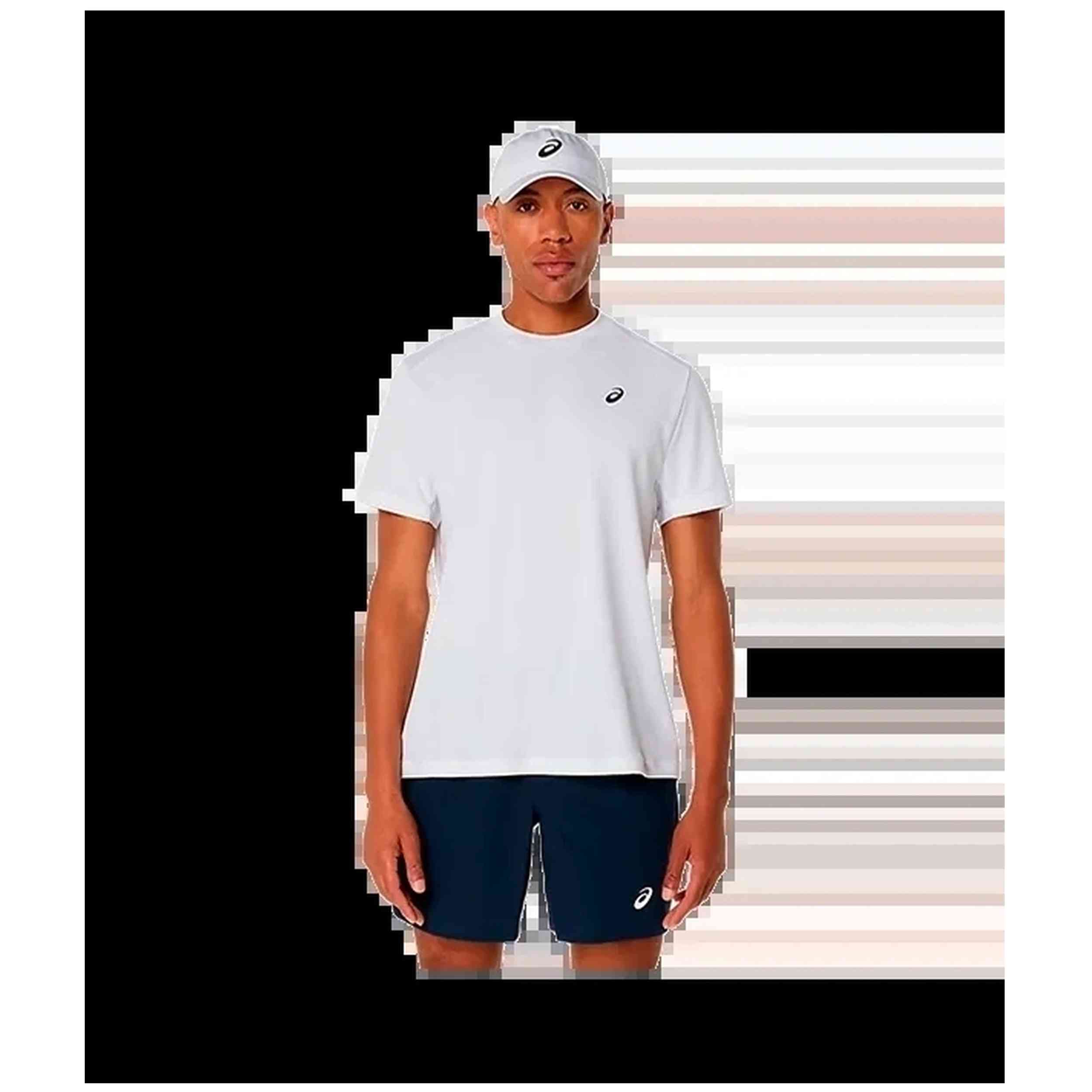 Camiseta Court Ss Top Asics en color Blanco