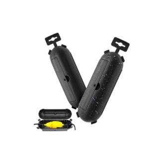 CA Caja eléctrica impermeable para exteriores de 2 piezas: caja de conexiones impermeable, reconocida por su confiabilidad y durabilidad. Diseñada para exteriores.