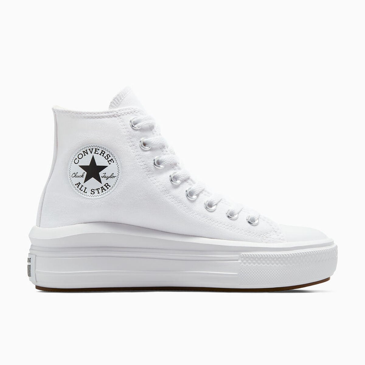 CONVERSE  ART 568498C  CTAS MOVE HI  WHITE NATURAL