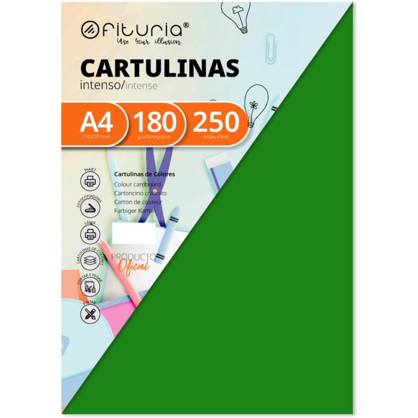 Packs Cartulinas Varios Colores Tamaño Variables - Ofituria