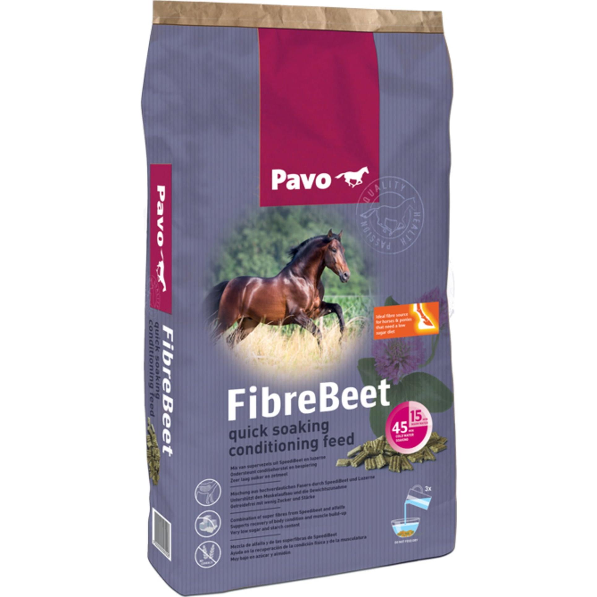Pienso Húmedo de Remojo para Caballos PAVO FibreBeet 15 Kg