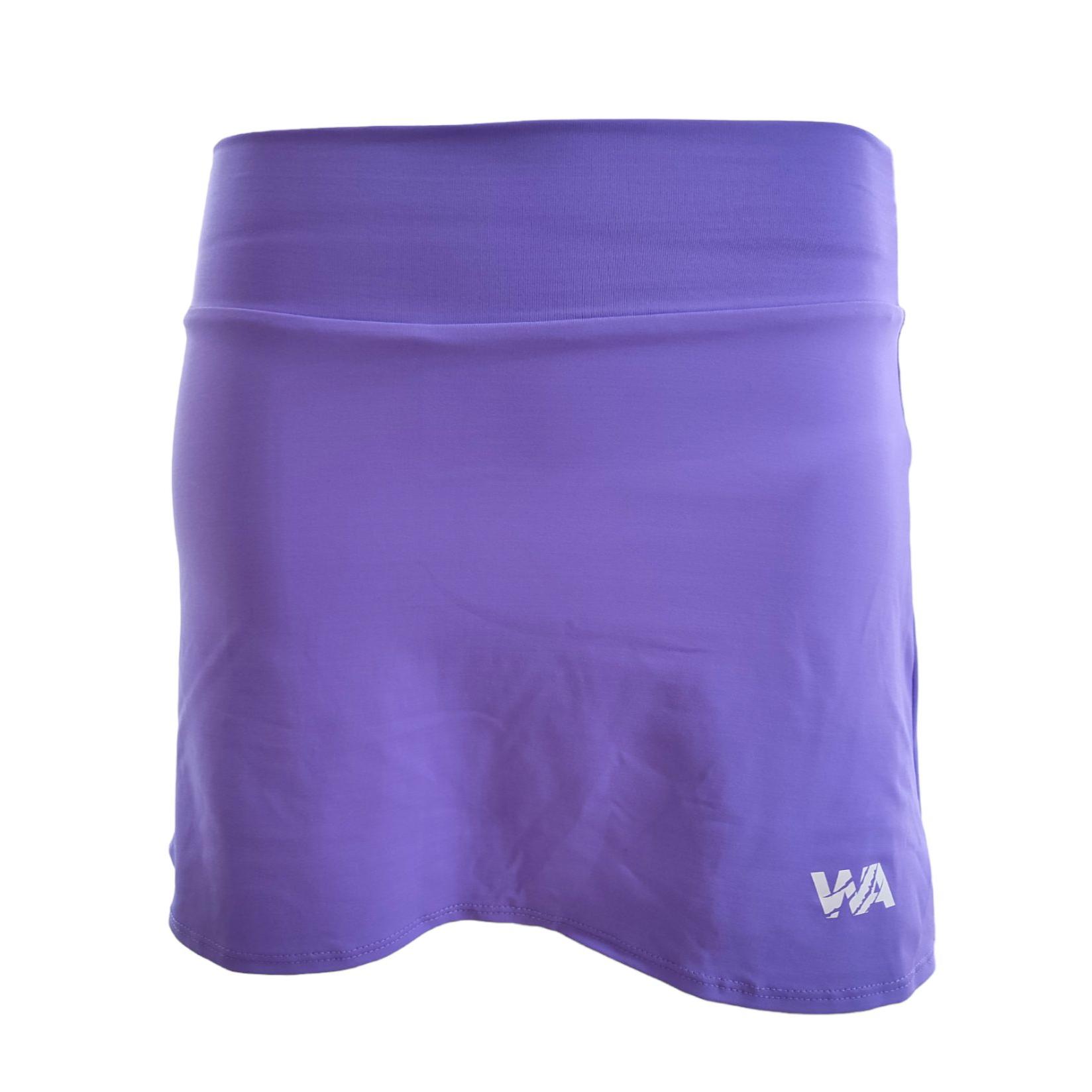 Falda de Pádel Mujer Lila con Pantalón Interior – WA Wild Animal | Elástica, Cómoda y Hecha en España