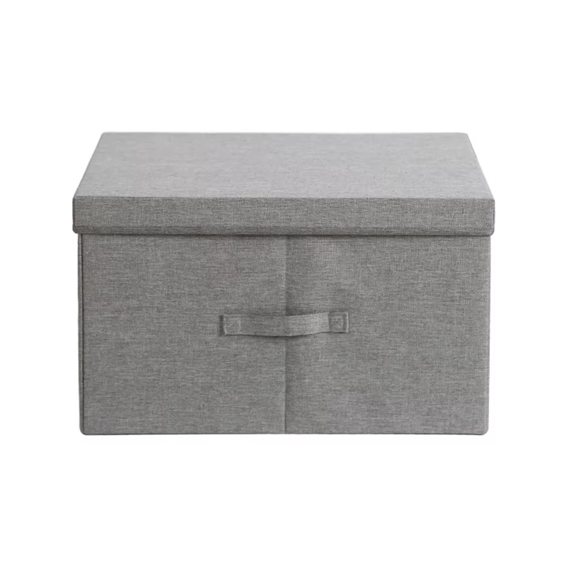 Caja De Almacenamiento Grande, Cajas De Almacenamiento con Tapas, Caja De Almacenamiento De Ropa, Caja Plegable De Tela，Envio desde España.