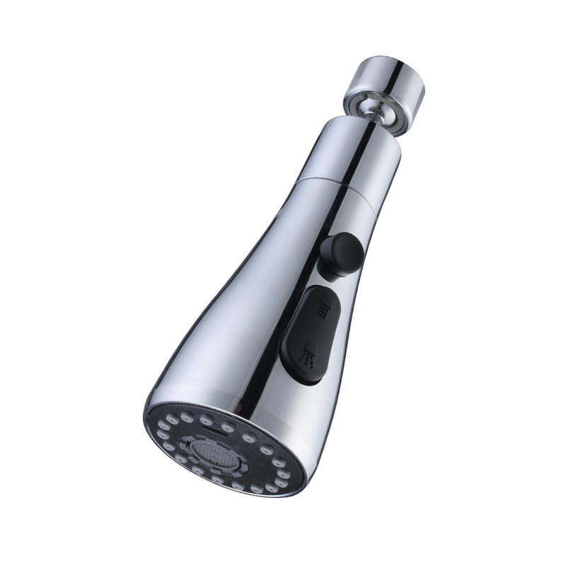 Caño para Grifo de Fregadero de Cocina con 3 Modos de Flujo de Agua - Grifo Giratorio de 360° - Aireador de Fregadero para Grifo de Cocina - Caño de Repuesto G1/2