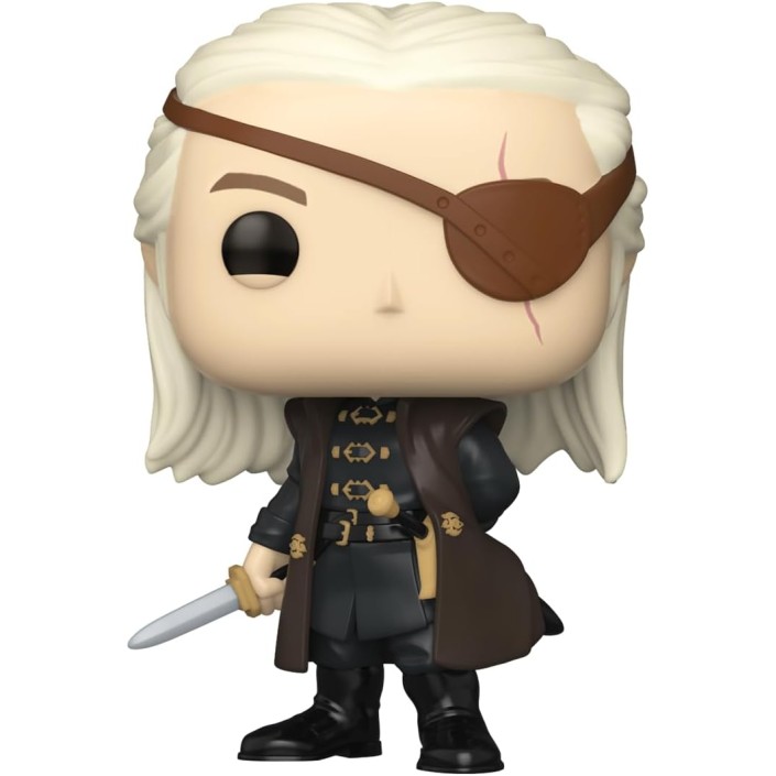 Figura Funko Pop! Series Juego de Tronos Casa del Dragón Aemond Targaryen Modelo 13 | 76471 - Original - Figuras Miniaturas Coleccionables Para Exhibición - Idea De Regalo - Mercancía Oficial - Juguetes
