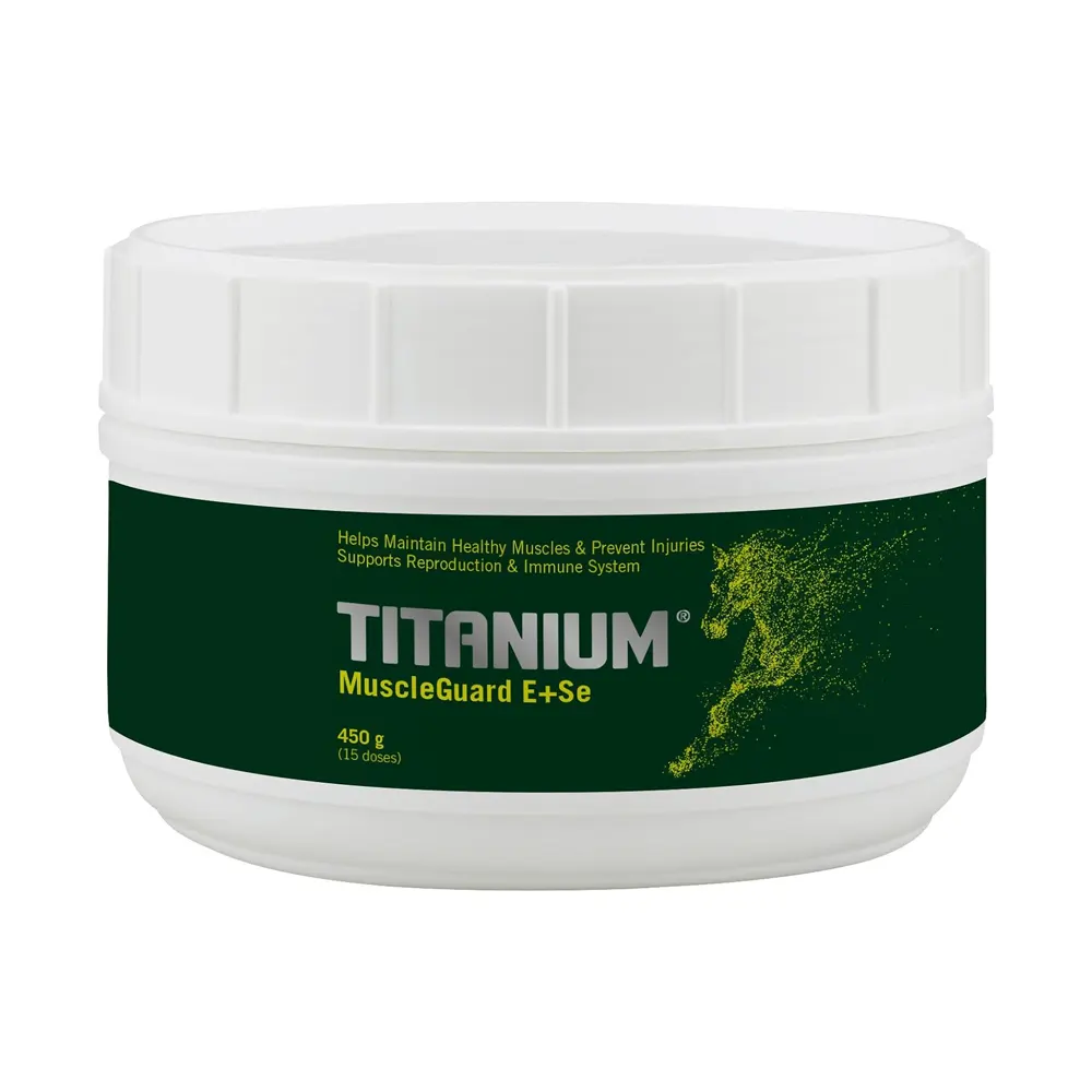 TITANIUM MuscleGuard E+Se 450 g Vetnova suplemento protector muscular para caballos Vetnova