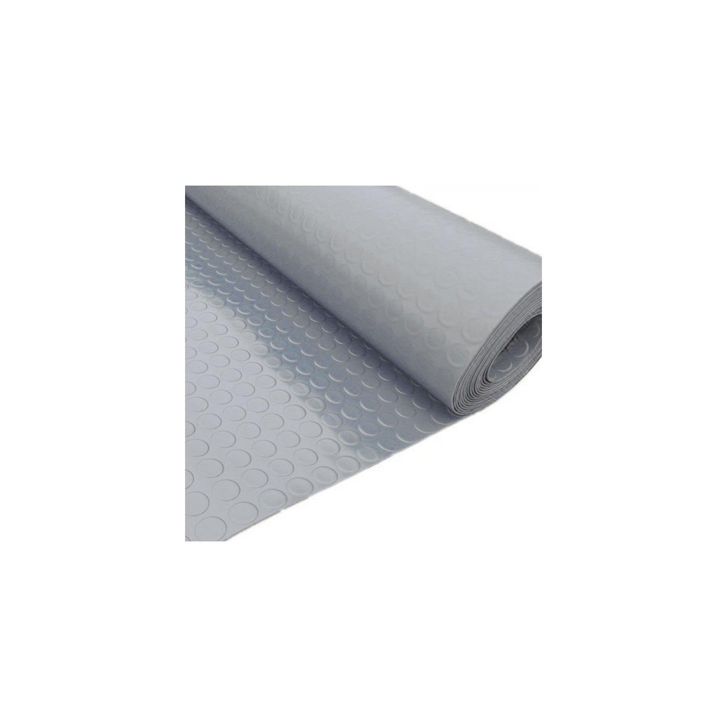 Suelo Goma Circulo Gris - metro cuadrado Espesor 3 mm