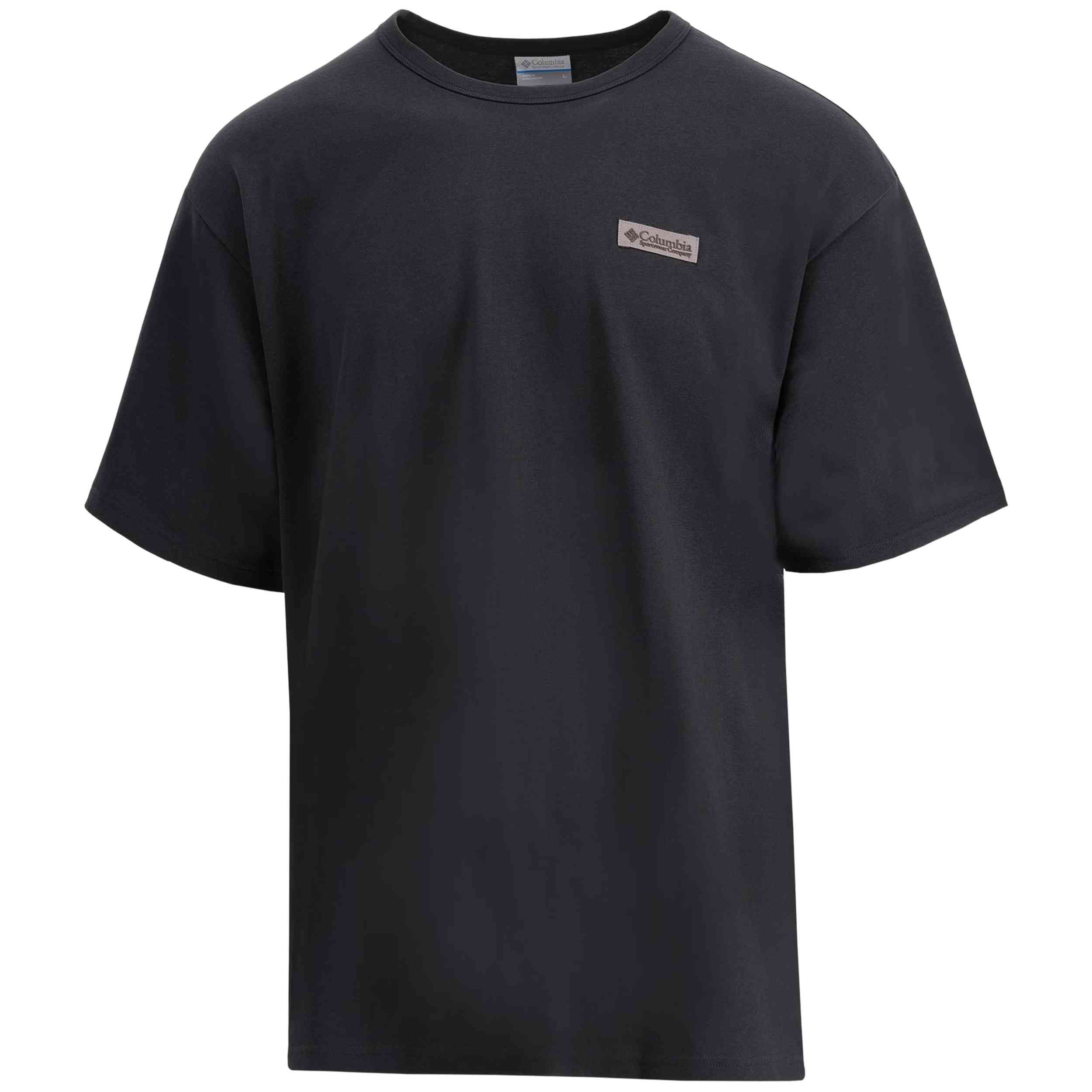 Camiseta De Manga Corta Columbia modelo Camiseta Columbia CSC Heavyweight Iconic manga corta negro antracita para hombre y mujer en color Negro