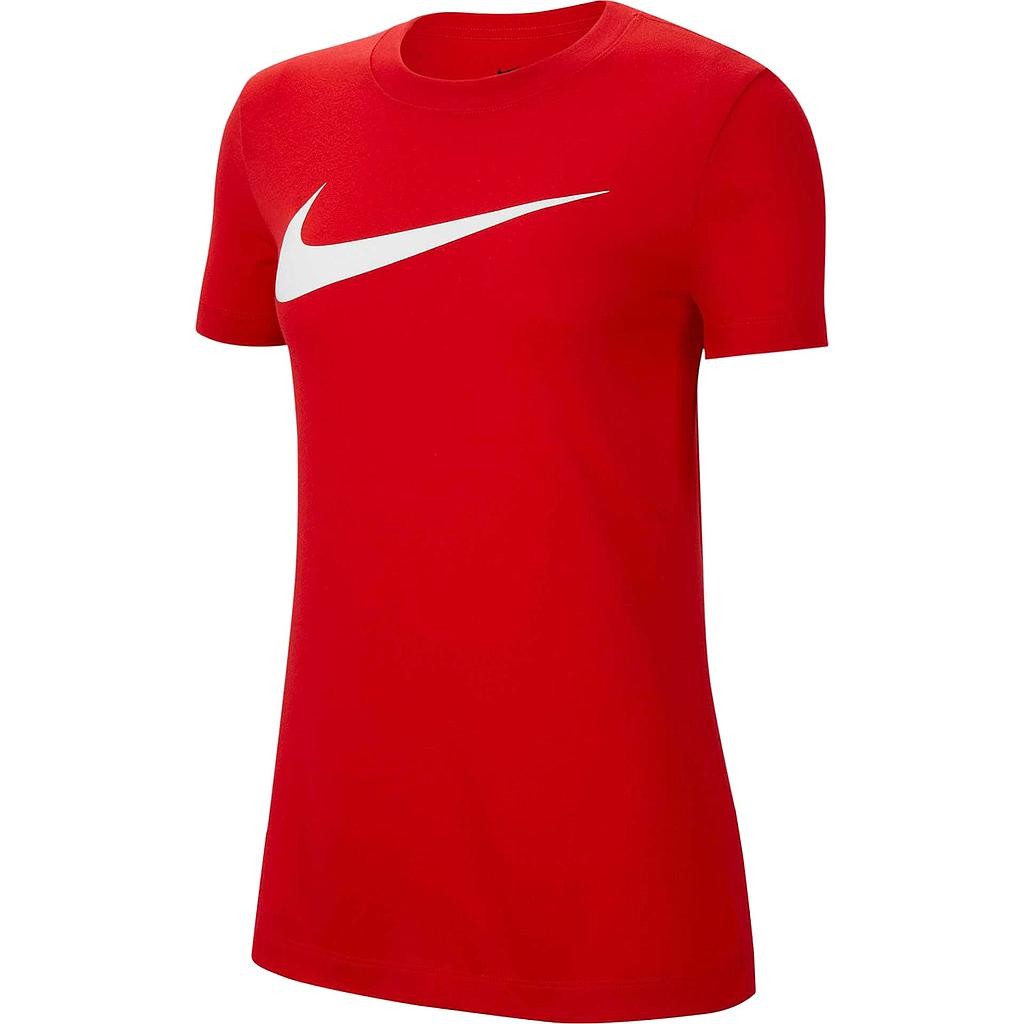 Camiseta NIKE W NK DF PARK20 SS TEE CW6967 657 Rojo