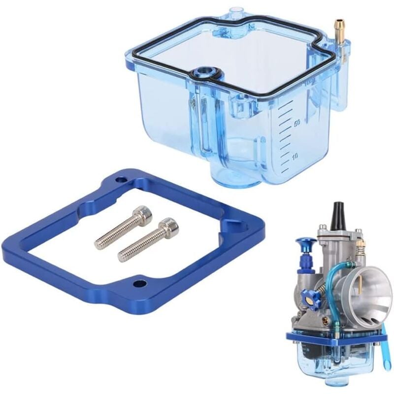 Carburador PWK transparente para motocicleta, compatible con 28mm, 30mm, 32mm y 34mm