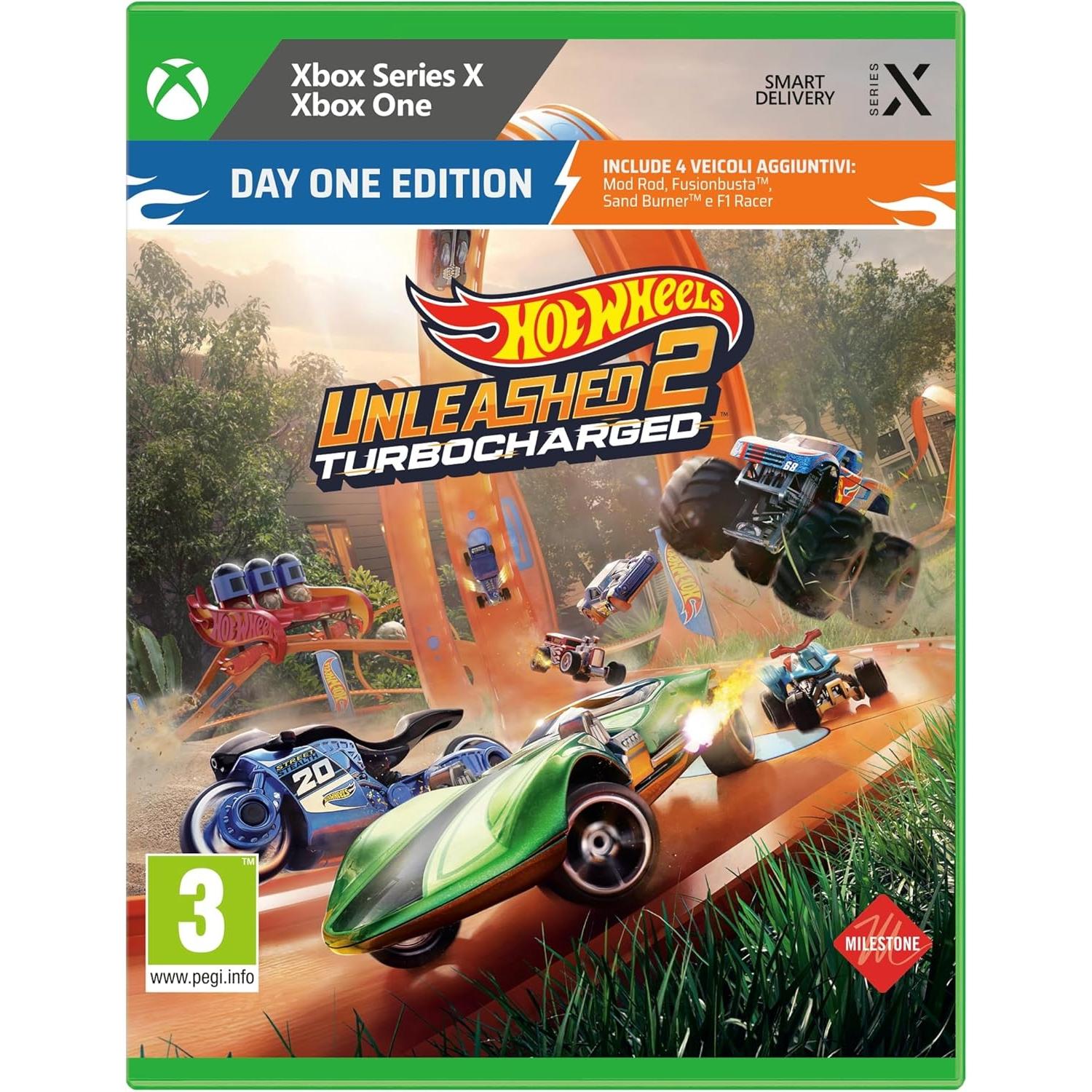 Hot Wheels Unleashed 2 Day One Edition Juego para Consola Microsoft Xbox Series X