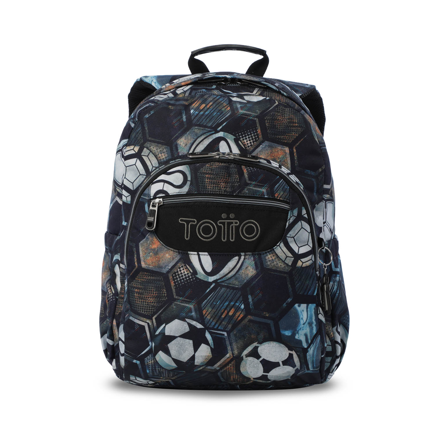 Totto Mochila escolar Acuareles adaptable a carro Material: Poliéster 33 x44 x14 cm