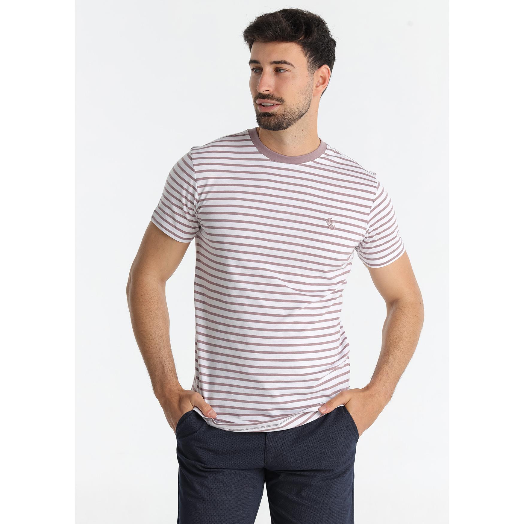 Victorio & Lucchino - Camiseta Rayas Sailor Purple
